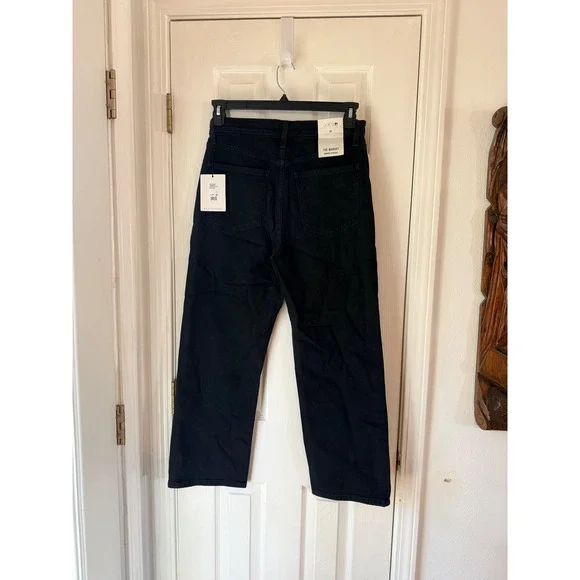 Joes Jeans Margot High Rise Cropped Straight Black Denim Womens Size 29 - Picture 4 of 4